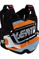 LEATT ochraniacz pleców i klatki piersiowej - CHEST PROTECTOR TORQUE 1.5 - czarny/pomarańczowy
