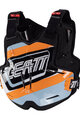 LEATT ochraniacz pleców i klatki piersiowej - CHEST PROTECTOR TORQUE 1.5 - czarny/pomarańczowy