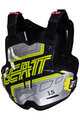 LEATT ochraniacz pleców i klatki piersiowej - CHEST PROTECTOR TORQUE 1.5 - czarny/żółty