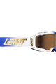 LEATT Okulary kolarskie - VELOCITY 5.0 MTB IRIZ - niebieski/biały