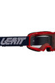 LEATT Okulary kolarskie - VIZION 2.5S-SMALL - czerwony/niebieski