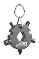 SUPER B brelok - KEYCHAIN TB-FD08 - szary
