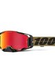 100% SPEEDLAB Okulary kolarskie - ARMEGA HIPER - brązowy/czerwony/czarny