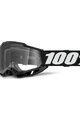 100% SPEEDLAB Okulary kolarskie - ACCURI 2 - czarny/biały