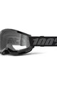 100% SPEEDLAB Okulary kolarskie - STRATA 2 - czarny/szary