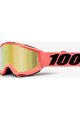 100% SPEEDLAB Okulary kolarskie - ACCURI - różowy/czarny/złoty