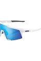 100% SPEEDLAB Okulary kolarskie - SPEEDCRAFT - biały/niebieski