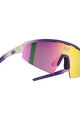 NEON Okulary kolarskie - ARROW 2.0 SMALL - fioletowy/przezroczysty