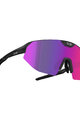 NEON Okulary kolarskie - FLAME - czarny