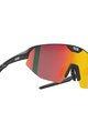 NEON Okulary kolarskie - FLAME - czarny