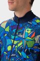 ALÉ Zimowa koszulka kolarska z długim rękawem - OVER PRAGMA - niebieski/kolorowy