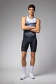 ALÉ Kombinezon kolarski - HORIZON TRIATHLON - biały/szary/czarny