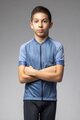 ALÉ Koszulka kolarska z krótkim rękawem - FOLLOW ME KID - niebieski