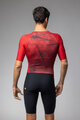 ALÉ Kombinezon kolarski - BEYOND TRIATHLON - czerwony/czarny