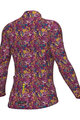 ALÉ Zimowa koszulka kolarska z długim rękawem - PRAGMA FLOWERY LADY - różowy/kolorowy