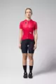 GOBIK Koszulka kolarska z krótkim rękawem - STARK W - czerwony/różowy