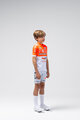 GOBIK Koszulka kolarska z krótkim rękawem - ROCKET INEOS GRENADIERS 26 - biały/pomarańczowy