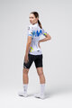 GOBIK Koszulka kolarska z krótkim rękawem - ODYSSEY MOVISTAR TEAM 26 - biały/niebieski