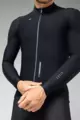 GOBIK Zimowa koszulka kolarska z długim rękawem - PACER SOLID - czarny