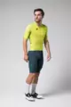 GOBIK Koszulka kolarska z krótkim rękawem - CX PRO 3.0 - żółty/zielony