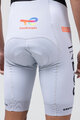 GOBIK Krótkie spodnie kolarskie z szelkami - LIMITED 6.0 - biały