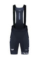 GOBIK Krótkie spodnie kolarskie z szelkami - REVOLUTION 2.0 K10 MOVISTAR TEAM 2024 - niebieski/biały