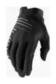 100% SPEEDLAB Kolarskie rękawiczki z długimi palcami - R-CORE - czarny