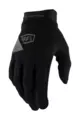 100% SPEEDLAB Kolarskie rękawiczki z długimi palcami - RIDECAMP GEL - czarny