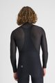 SPORTFUL Kolarska koszulka z długim rękawem - WINTER LAYER TEE LS - czarny