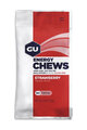 GU Żywność kolarska - ENERGY CHEWS 60 g STRAWBERRY