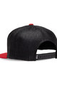 FOX Czapka kolarska - ABSOLUTE MESH SNAPBACK - czerwony