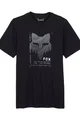 FOX Kolarska koszulka z krótkim rękawem - DISPUTE PREM - czarny