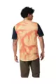 FOX Koszulka kolarska z krótkim rękawem - RANGER RACE TAUNT - pomarańczowy