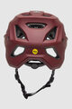 FOX Kask kolarski - SPEEDFRAME SOLID - bordowy