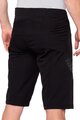 100% SPEEDLAB Krótkie spodnie kolarskie bez szelek - AIRMATIC SHORTS - czarny