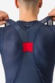 CASTELLI Krótkie spodnie kolarskie z szelkami - SOUDAL QUICK-STEP 2024 COMPETIZIONE - niebieski/biały/czerwony
