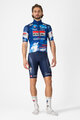 CASTELLI Kamizelka kolarska - PRO LIGHT WIND QUICK STEP 2025 - niebieski/czerwony