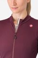 CASTELLI Zimowa koszulka kolarska z długim rękawem - ESPRESSO THERMAL W LS - czerwony