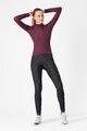 CASTELLI Zimowa koszulka kolarska z długim rękawem - ESPRESSO THERMAL W LS - czerwony