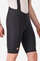 CASTELLI Krótkie spodnie kolarskie z szelkami - AERO RACE S - czarny