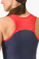 CASTELLI top - SOLE - niebieski/czerwony