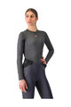 CASTELLI Kolarska koszulka z długim rękawem - MEDIO BASE LAYER W - szary