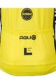 AGU Koszulka kolarska z krótkim rękawem - REPLICA VISMA | LEASE A BIKE K 2024 - żółty/czarny