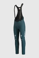 SPORTFUL Długie spodnie kolarskie z szelkami - BORA 2024 - zielony