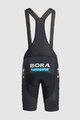 SPORTFUL Krótkie spodnie kolarskie z szelkami - BORA 2024 - czarny