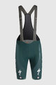 SPORTFUL Krótkie spodnie kolarskie z szelkami - BORA 2024 - zielony