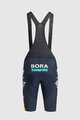 SPORTFUL Krótkie spodnie kolarskie z szelkami - REDBULL BORA HANSGROHE BODYFIT CLASSIC - niebieski