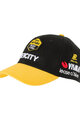 RAPIDGEAR Czapka kolarska - VISMA PODIUM CAP 2025 - czarny/żółty