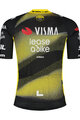 RAPIDGEAR Koszulka kolarska z krótkim rękawem - VISMA TDF25 REPLICA JERSEY - żółty/czarny