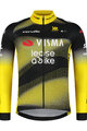 RAPIDGEAR Letnia koszulka kolarska z długim rękawem - VISMA TDF25 REPLICA JERSEY - żółty/czarny